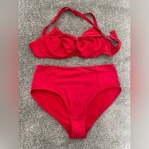 Athleta two piece swimsuit